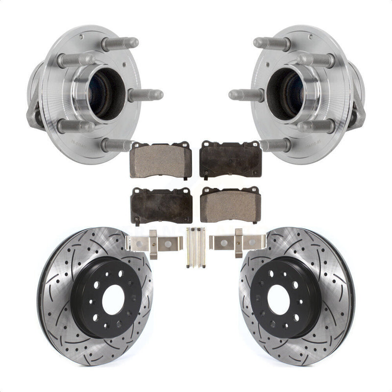 Transit Auto KBB-131395 Wheel Bearing and Hub Assembly for 2015-2022 Chevrolet Camaro, Cadillac CTS, Cadillac CT6 - Front product image