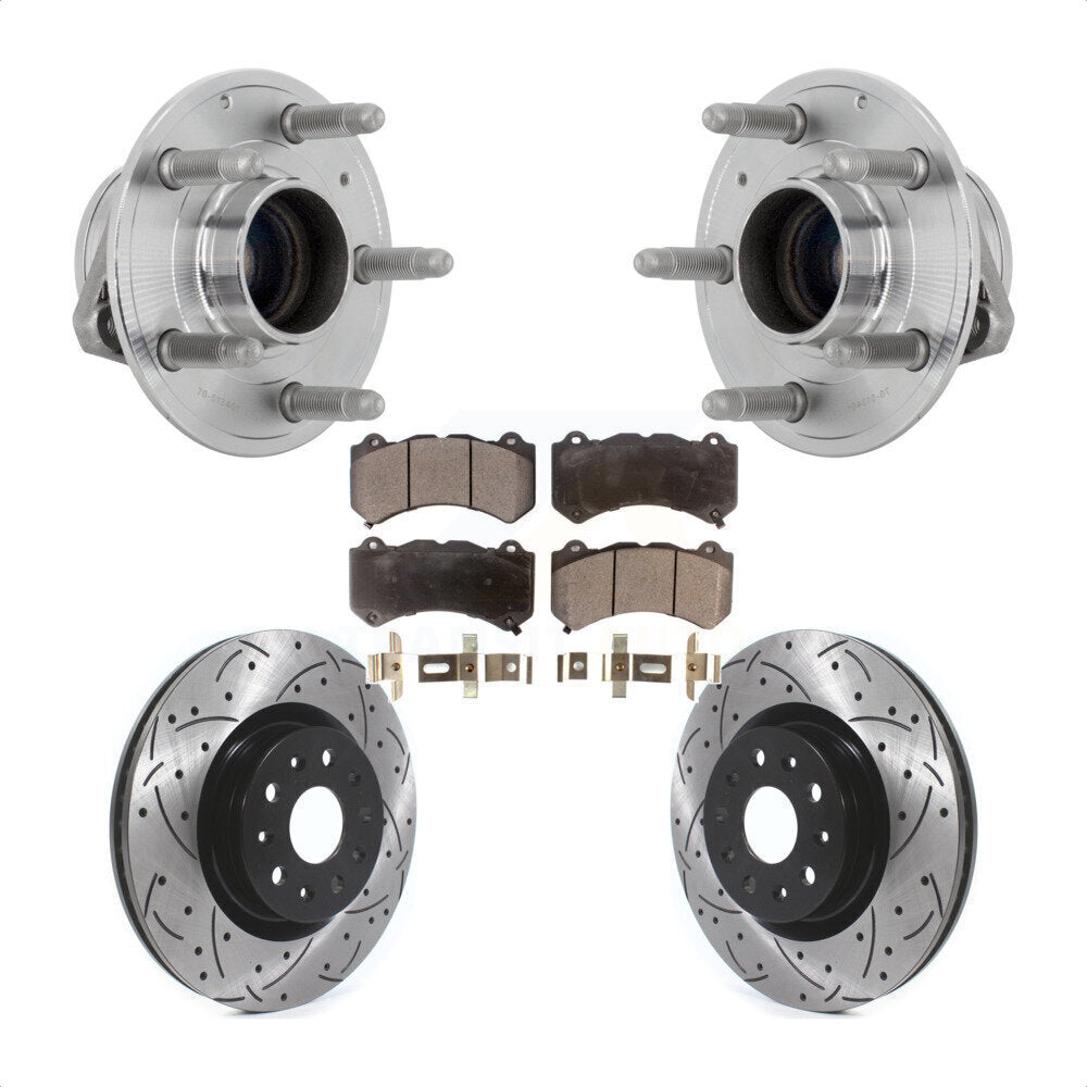 Transit Auto KBB-131399 Wheel Bearing and Hub Assembly for 2016 Cadillac CTS - Front product image