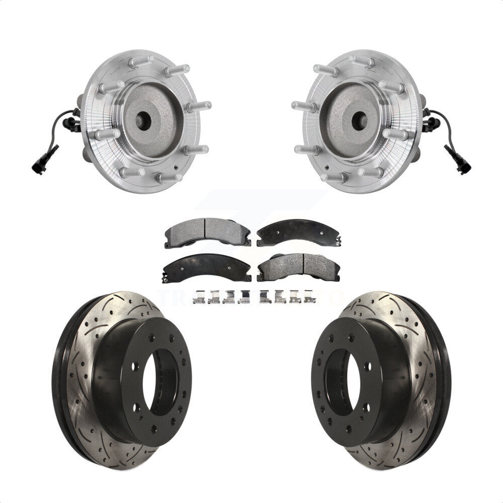 Transit Auto KBB-131406 Wheel Bearing and Hub Assembly for 2011-2019 Chevrolet Silverado 3500 HD, GMC Sierra 3500 HD - Front product image