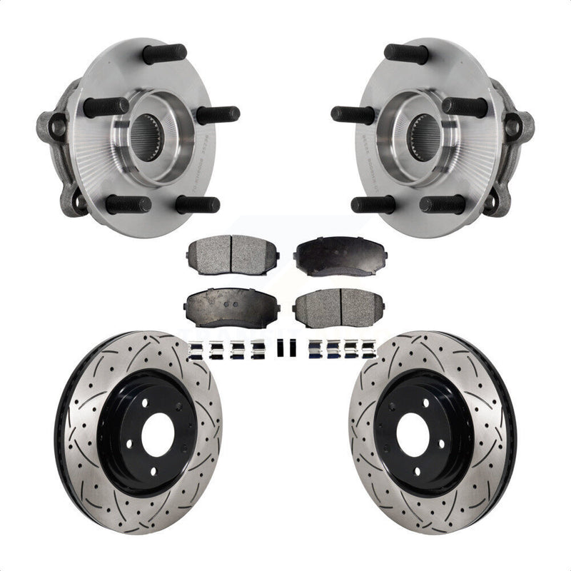 Transit Auto KBB-131408 Wheel Bearing and Hub Assembly for 2016-2023 Mazda CX-9 - Front product image