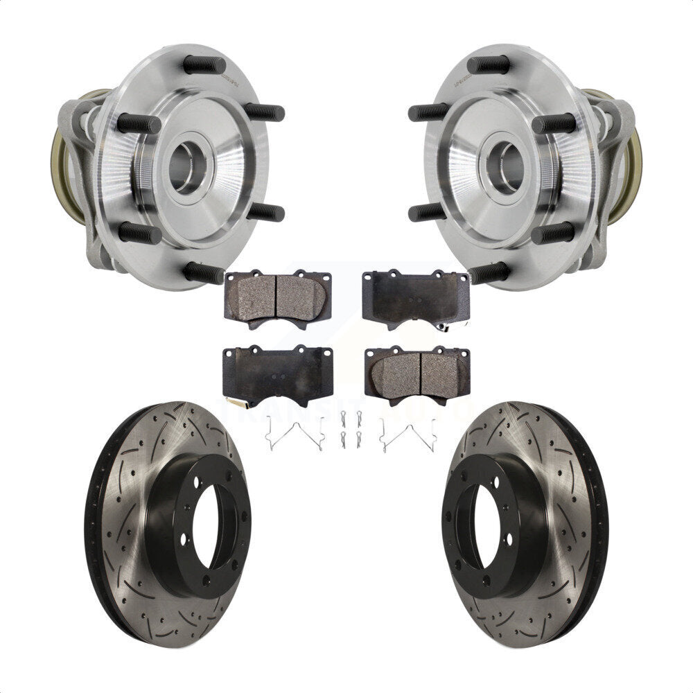 Transit Auto KBB-131409 Wheel Bearing and Hub Assembly for 2003-2021 Toyota Tacoma, Toyota FJ Cruiser, Toyota 4Runner - Front product image
