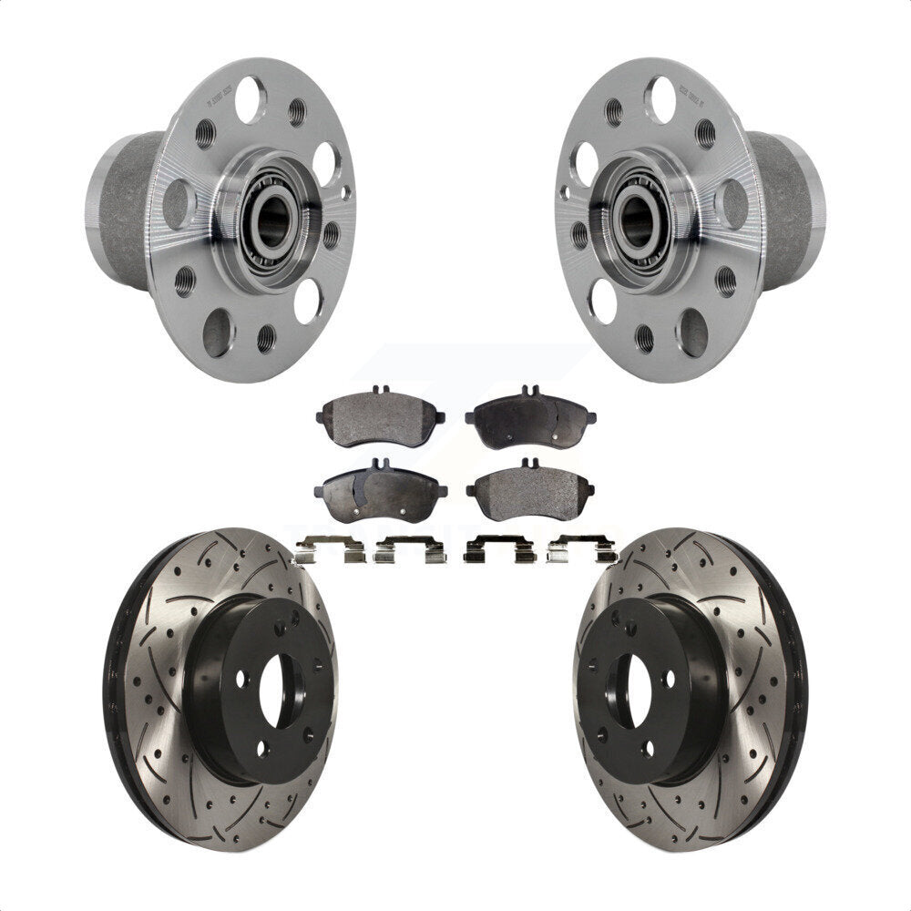 Transit Auto KBB-131411 Wheel Bearing and Hub Assembly for 2008-2015 Mercedes-Benz C250, Mercedes-Benz C300 - Front product image