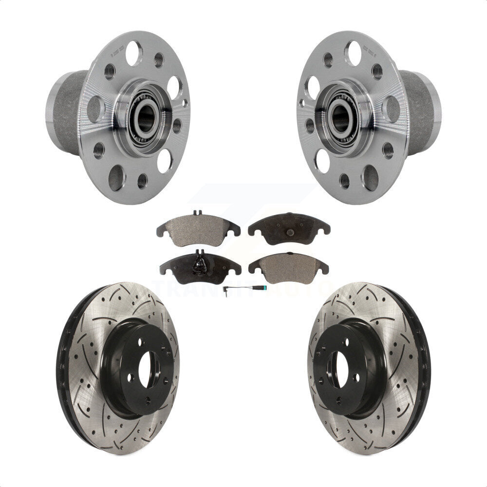 Transit Auto KBB-131412 Wheel Bearing and Hub Assembly for 2008-2019 Mercedes-Benz SLC300, Mercedes-Benz E350, Mercedes-Benz C350 & more - Front product image