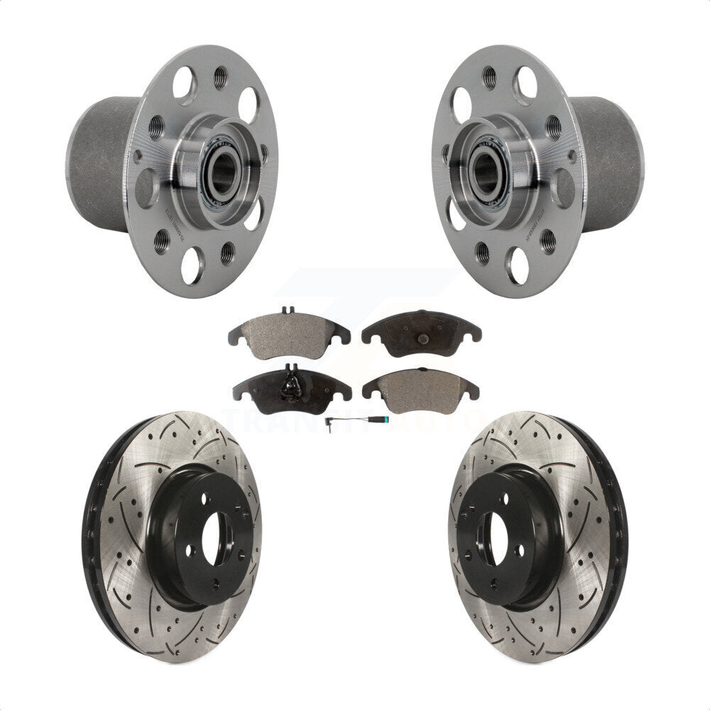 Transit Auto KBB-131413 Wheel Bearing and Hub Assembly for 2010-2016 Mercedes-Benz E400, Mercedes-Benz E250, Mercedes-Benz E350 - Front product image