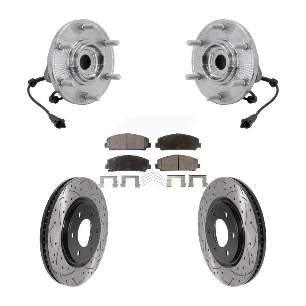 Transit Auto KBB-131414 Wheel Bearing and Hub Assembly for 2017-2023 Nissan TITAN - Front product image