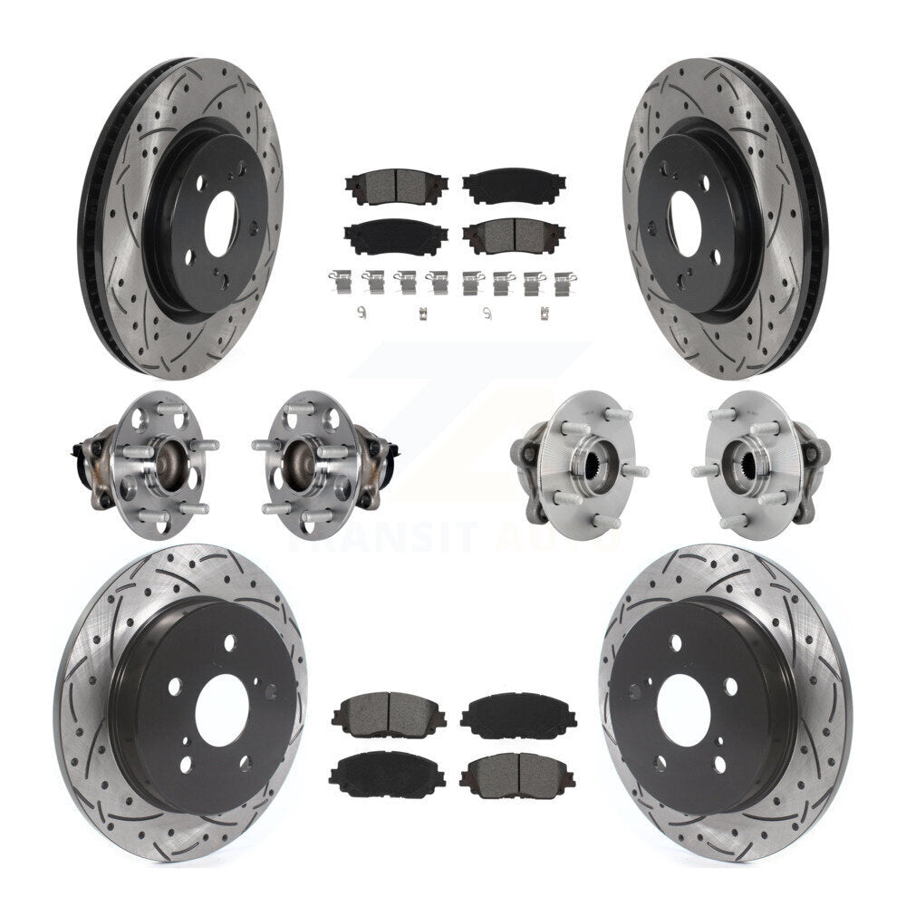 Transit Auto KBB-131422 Wheel Bearing and Hub Assembly for 2020 Toyota C-HR - Front and Rear product image
