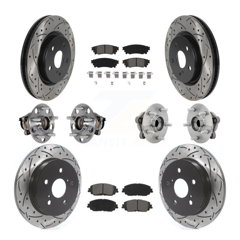 Transit Auto KBB-131422 Wheel Bearing and Hub Assembly for 2020 Toyota C-HR - Front and Rear product image