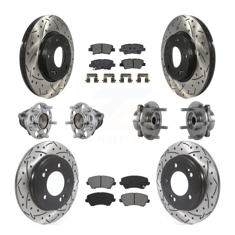 Transit Auto KBB-131423 Wheel Bearing and Hub Assembly for 2019-2021 Hyundai Veloster - Front and Rear product image