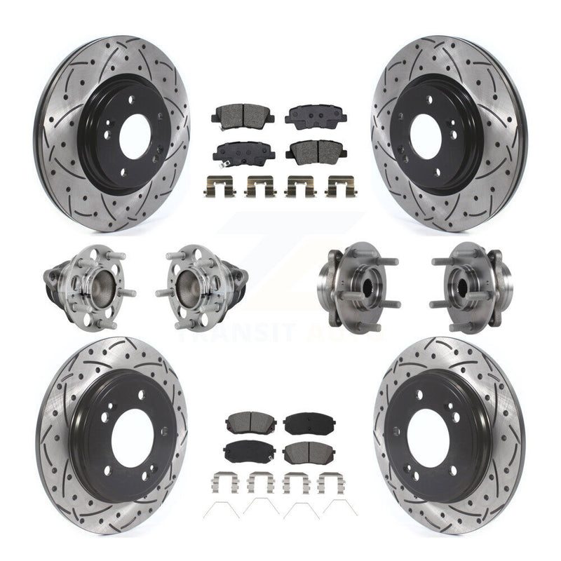 Transit Auto KBB-131424 Wheel Bearing and Hub Assembly for 2019-2023 Kia Forte, Hyundai Veloster - Front and Rear product image