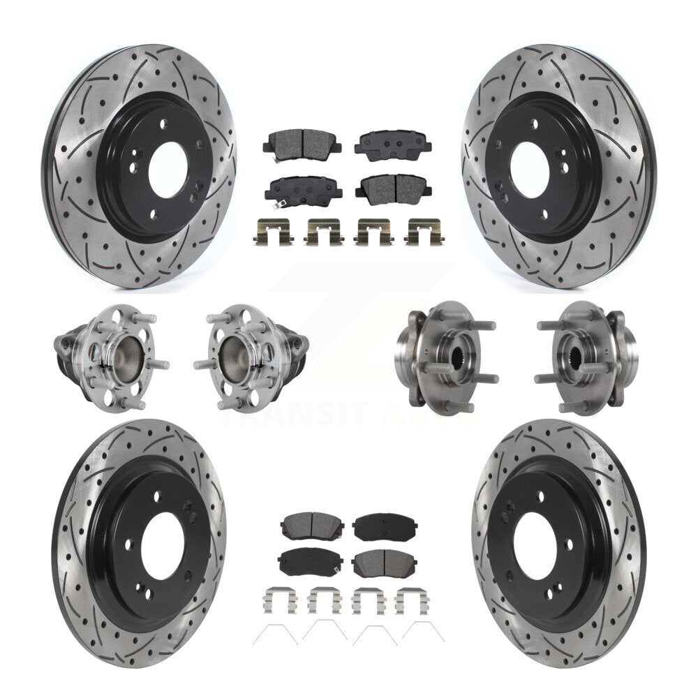 Transit Auto KBB-131425 Wheel Bearing and Hub Assembly for 2018-2020 Hyundai Elantra GT - Front and Rear product image