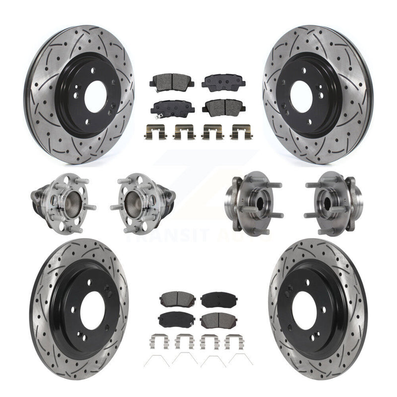 Transit Auto KBB-131425 Wheel Bearing and Hub Assembly for 2018-2020 Hyundai Elantra GT - Front and Rear product image