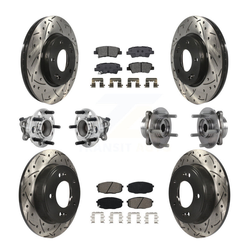 Transit Auto KBB-131426 Wheel Bearing and Hub Assembly for 2018-2023 Kia Forte, Hyundai Elantra GT - Front and Rear product image