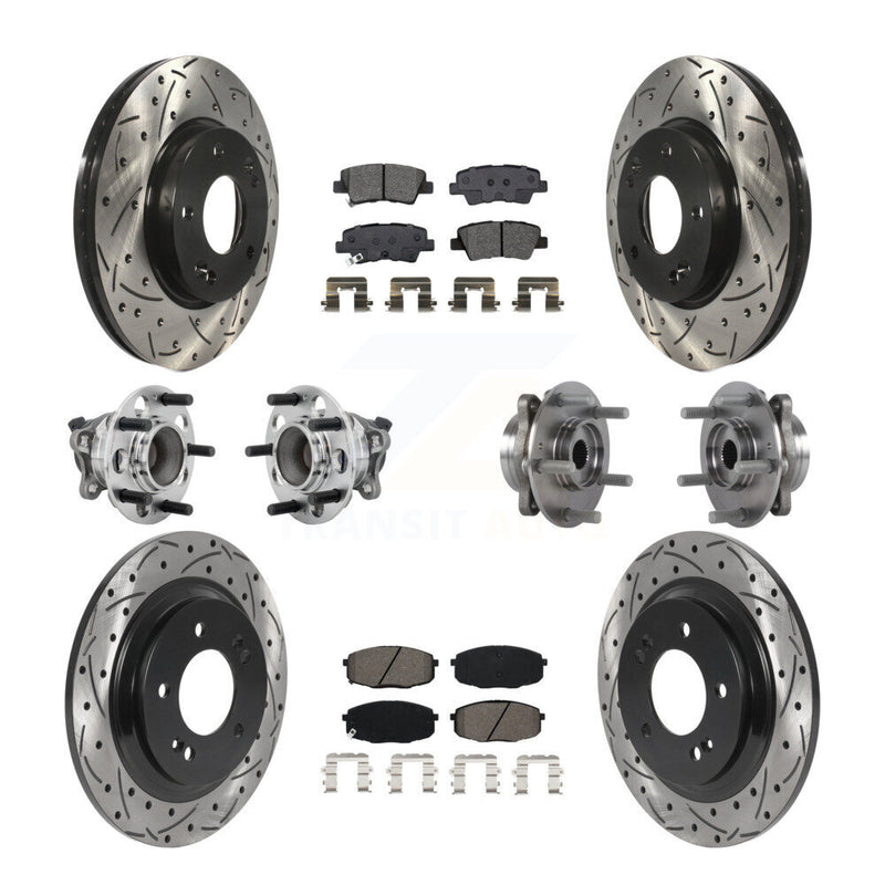 Transit Auto KBB-131427 Wheel Bearing and Hub Assembly for 2018-2019 Hyundai Elantra GT - Front and Rear product image