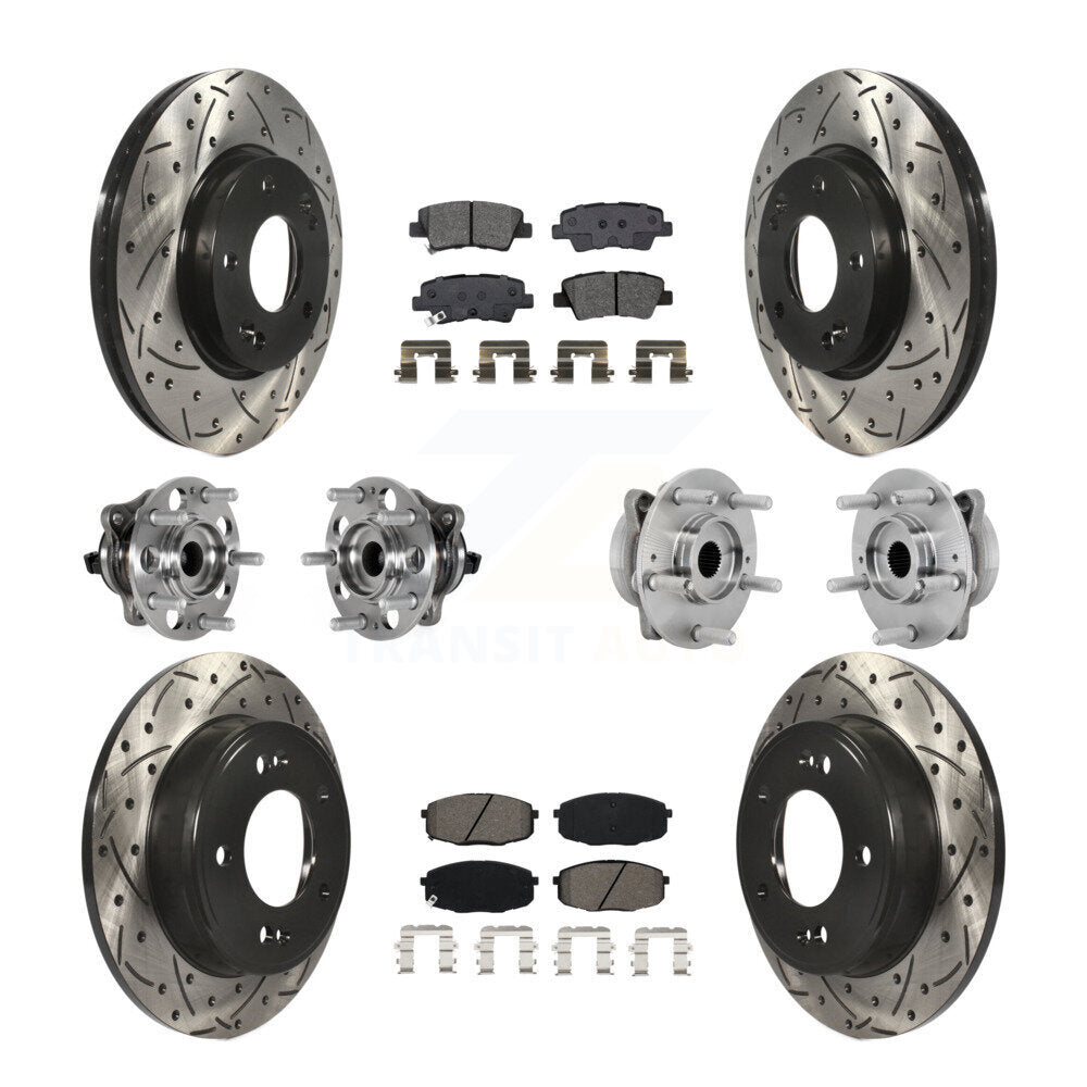 Transit Auto KBB-131429 Wheel Bearing and Hub Assembly for 2022 Hyundai Kona - Front and Rear product image