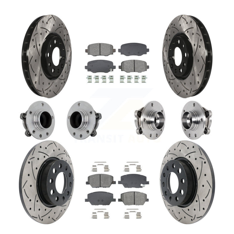 Transit Auto KBB-131430 Wheel Bearing and Hub Assembly for 2015-2021 Fiat 500X, Jeep Renegade - Front and Rear product image