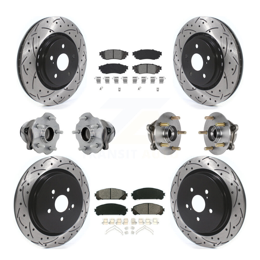 Transit Auto KBB-131432 Wheel Bearing and Hub Assembly for 2016-2019 Lexus RX350, Lexus RX350L, Lexus RX450h - Front and Rear product image