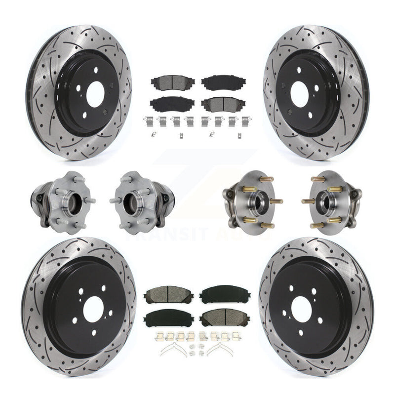 Transit Auto KBB-131432 Wheel Bearing and Hub Assembly for 2016-2019 Lexus RX350, Lexus RX350L, Lexus RX450h - Front and Rear product image