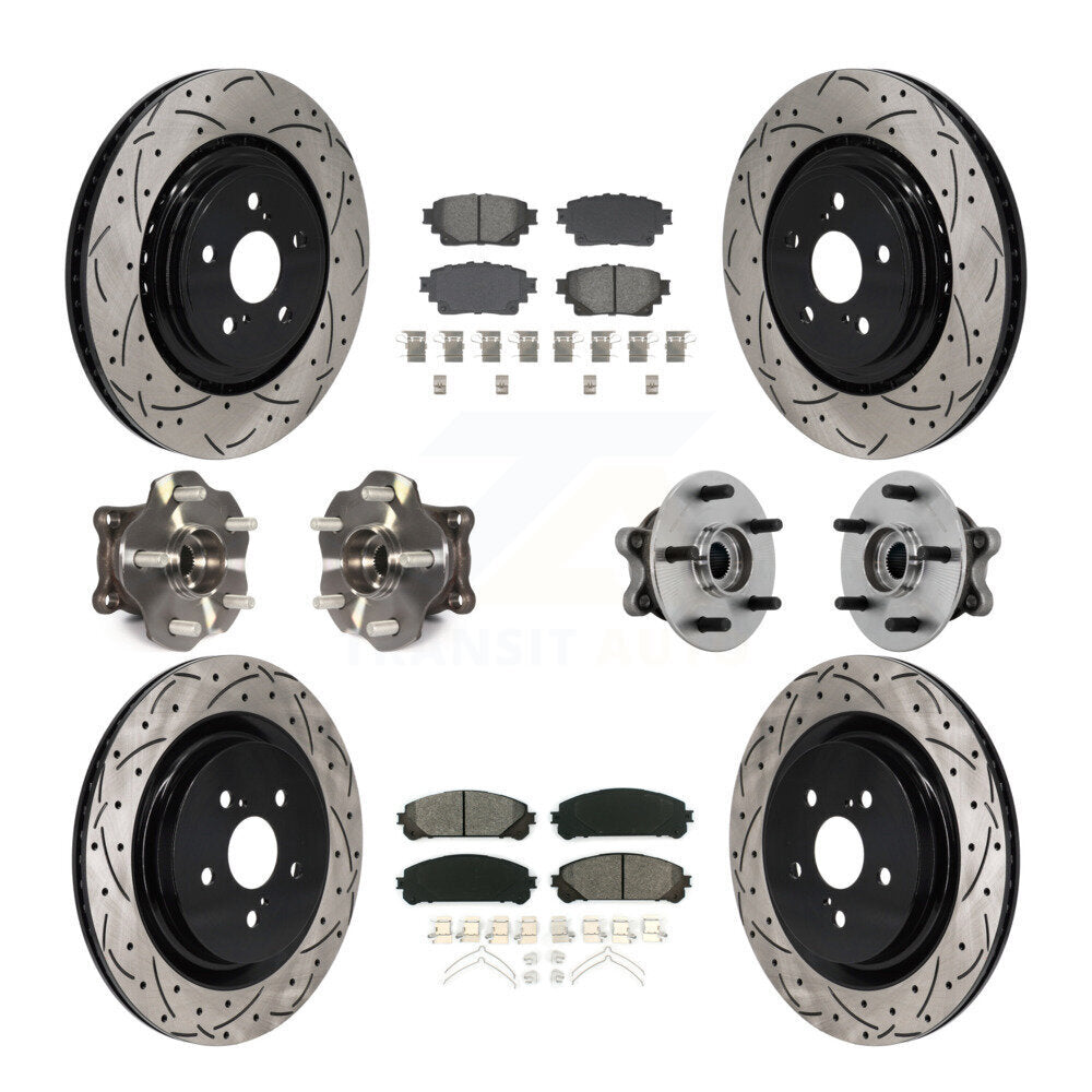 Transit Auto KBB-131437 Wheel Bearing and Hub Assembly for 2020-2022 Toyota Highlander - Front and Rear product image