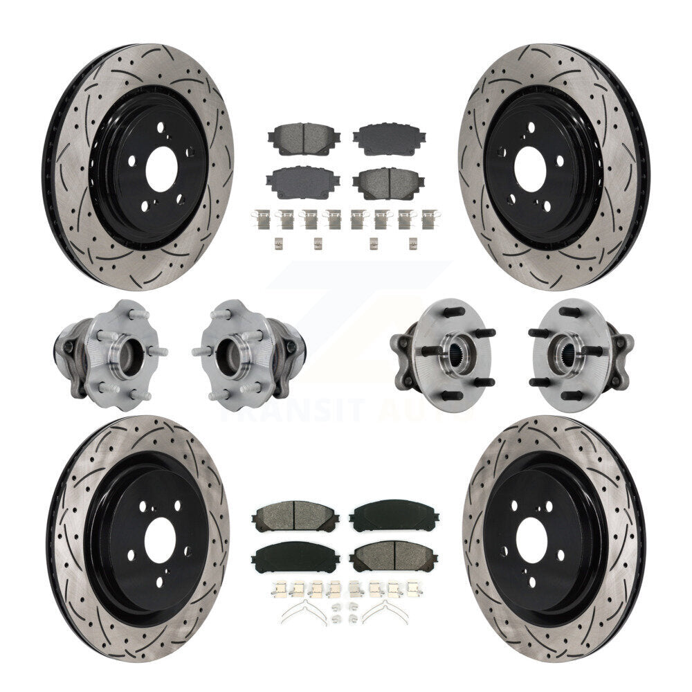 Transit Auto KBB-131438 Wheel Bearing and Hub Assembly for 2020-2022 Toyota Highlander - Front and Rear product image