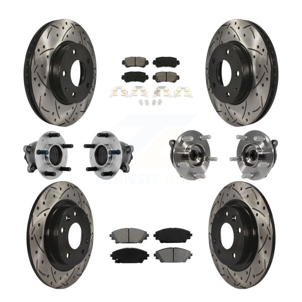 Transit Auto KBB-131453 Wheel Bearing and Hub Assembly for 2016-2018 Mazda CX-3 - Front and Rear product image