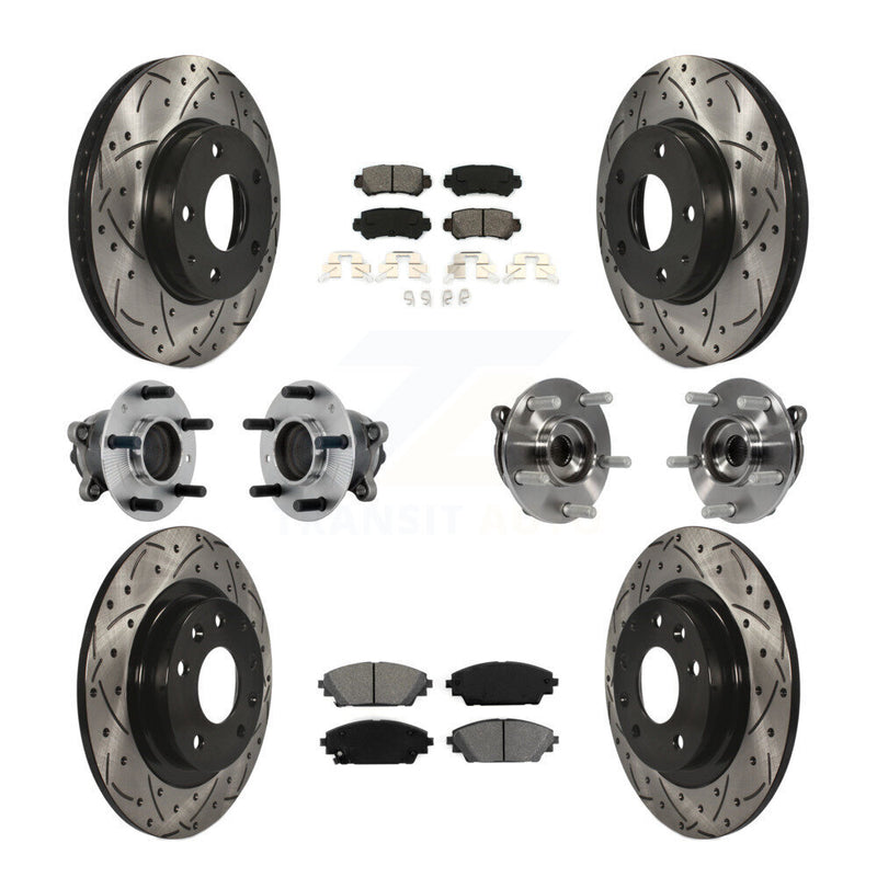 Transit Auto KBB-131453 Wheel Bearing and Hub Assembly for 2016-2018 Mazda CX-3 - Front and Rear product image