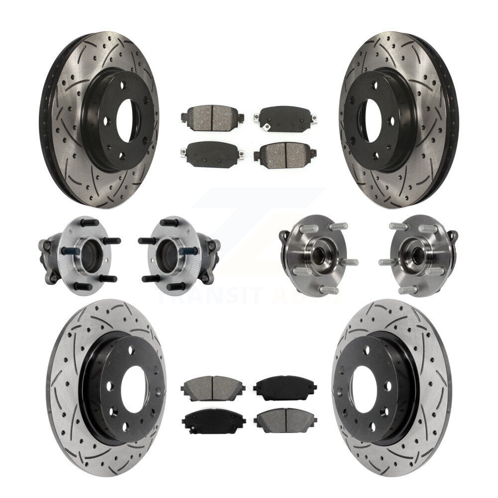 Transit Auto KBB-131454 Wheel Bearing and Hub Assembly for 2019-2021 Mazda CX-3 - Front and Rear product image