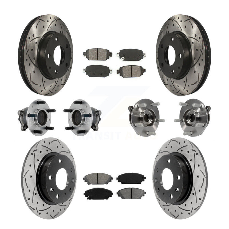 Transit Auto KBB-131454 Wheel Bearing and Hub Assembly for 2019-2021 Mazda CX-3 - Front and Rear product image