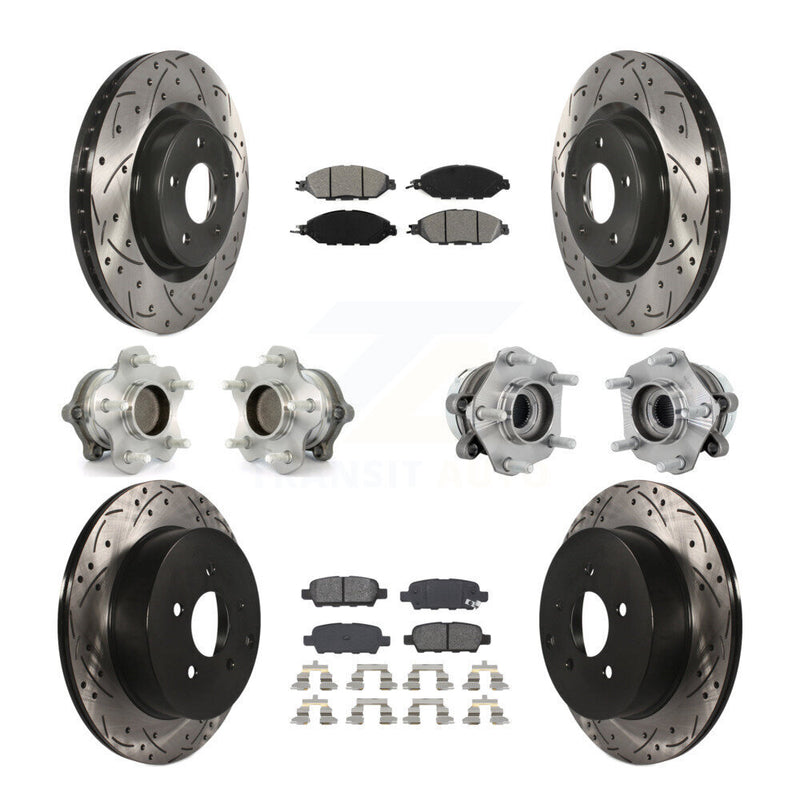 Transit Auto KBB-131456 Wheel Bearing and Hub Assembly for 2019-2024 Nissan Murano - Front and Rear product image