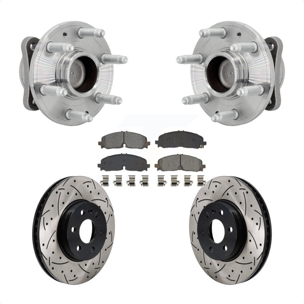 Transit Auto KBB-131458 Wheel Bearing and Hub Assembly for 2021-2022 Chevrolet Colorado, GMC Canyon - Front product image