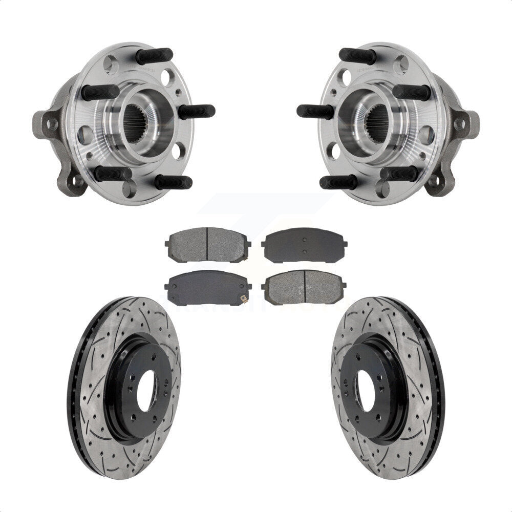 Transit Auto KBB-131459 Wheel Bearing and Hub Assembly for 2020-2024 Hyundai Sonata, Kia K5 - Front product image