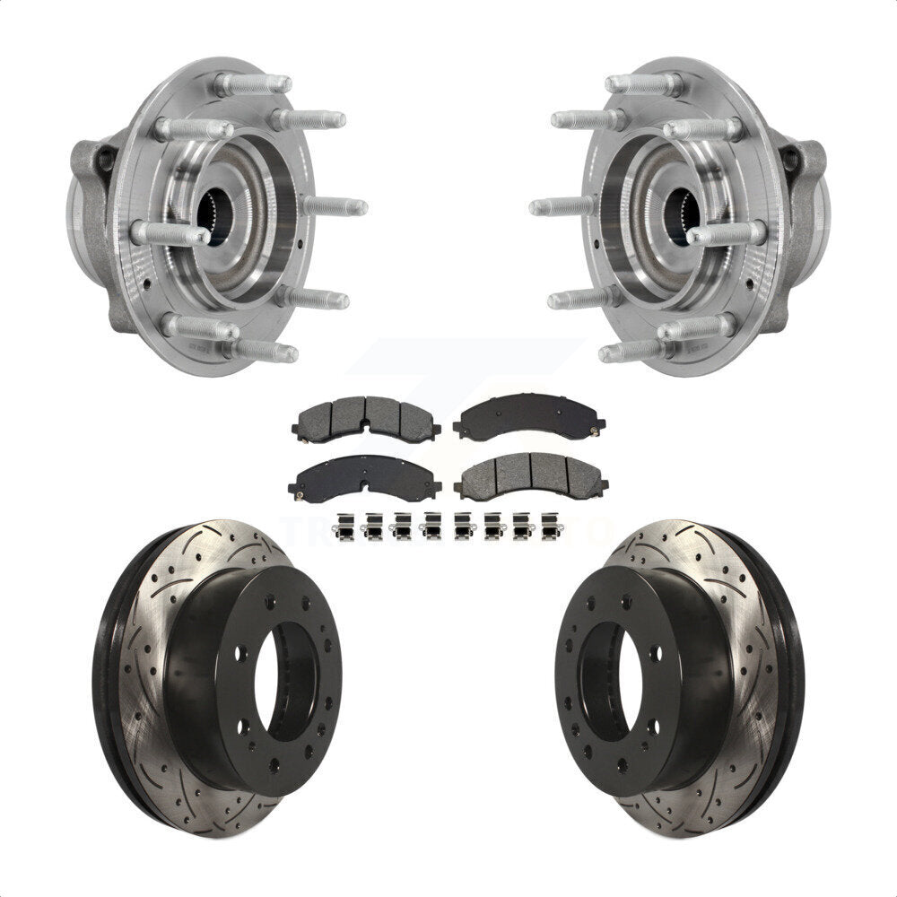 Transit Auto KBB-131462 Wheel Bearing and Hub Assembly for 2020-2023 Chevrolet Silverado 2500 HD, Chevrolet Silverado 3500 HD, GMC Sierra 2500 HD & more - Front product image