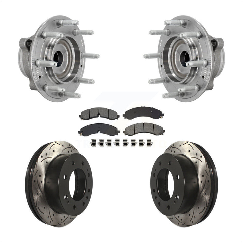 Transit Auto KBB-131462 Wheel Bearing and Hub Assembly for 2020-2023 Chevrolet Silverado 2500 HD, Chevrolet Silverado 3500 HD, GMC Sierra 2500 HD & more - Front product image