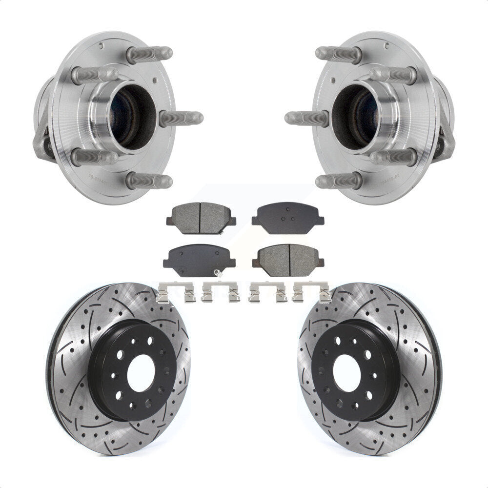 Transit Auto KBB-131463 Wheel Bearing and Hub Assembly for 2016-2020 Chevrolet Camaro - Front product image