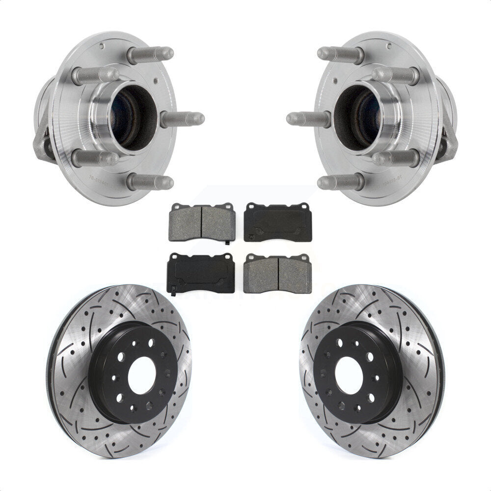 Transit Auto KBB-131464 Wheel Bearing and Hub Assembly for 2015-2022 Chevrolet Camaro, Cadillac CTS, Cadillac CT6 - Front product image