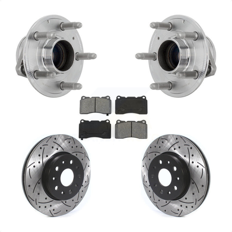 Transit Auto KBB-131464 Wheel Bearing and Hub Assembly for 2015-2022 Chevrolet Camaro, Cadillac CTS, Cadillac CT6 - Front product image