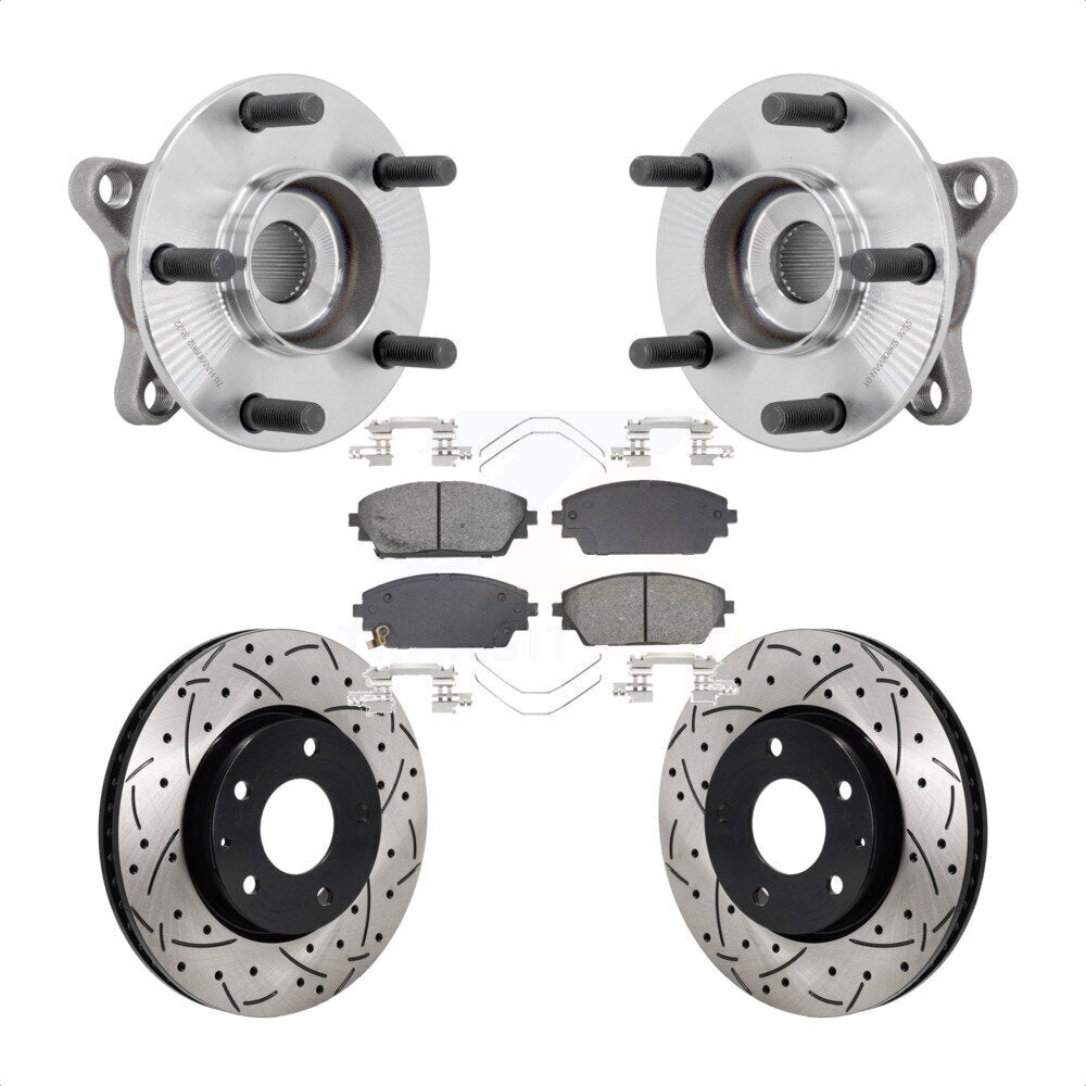 Transit Auto KBB-131466 Wheel Bearing and Hub Assembly for 2021-2022 Mazda 3 - Front product image