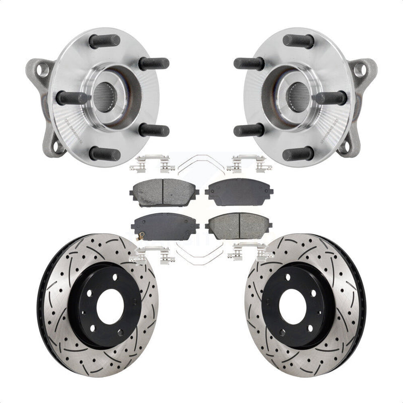 Transit Auto KBB-131466 Wheel Bearing and Hub Assembly for 2021-2022 Mazda 3 - Front product image