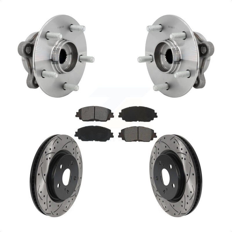 Transit Auto KBB-131468 Wheel Bearing and Hub Assembly for 2019-2024 Toyota C-HR, Lexus UX200, Lexus UX250h - Front product image