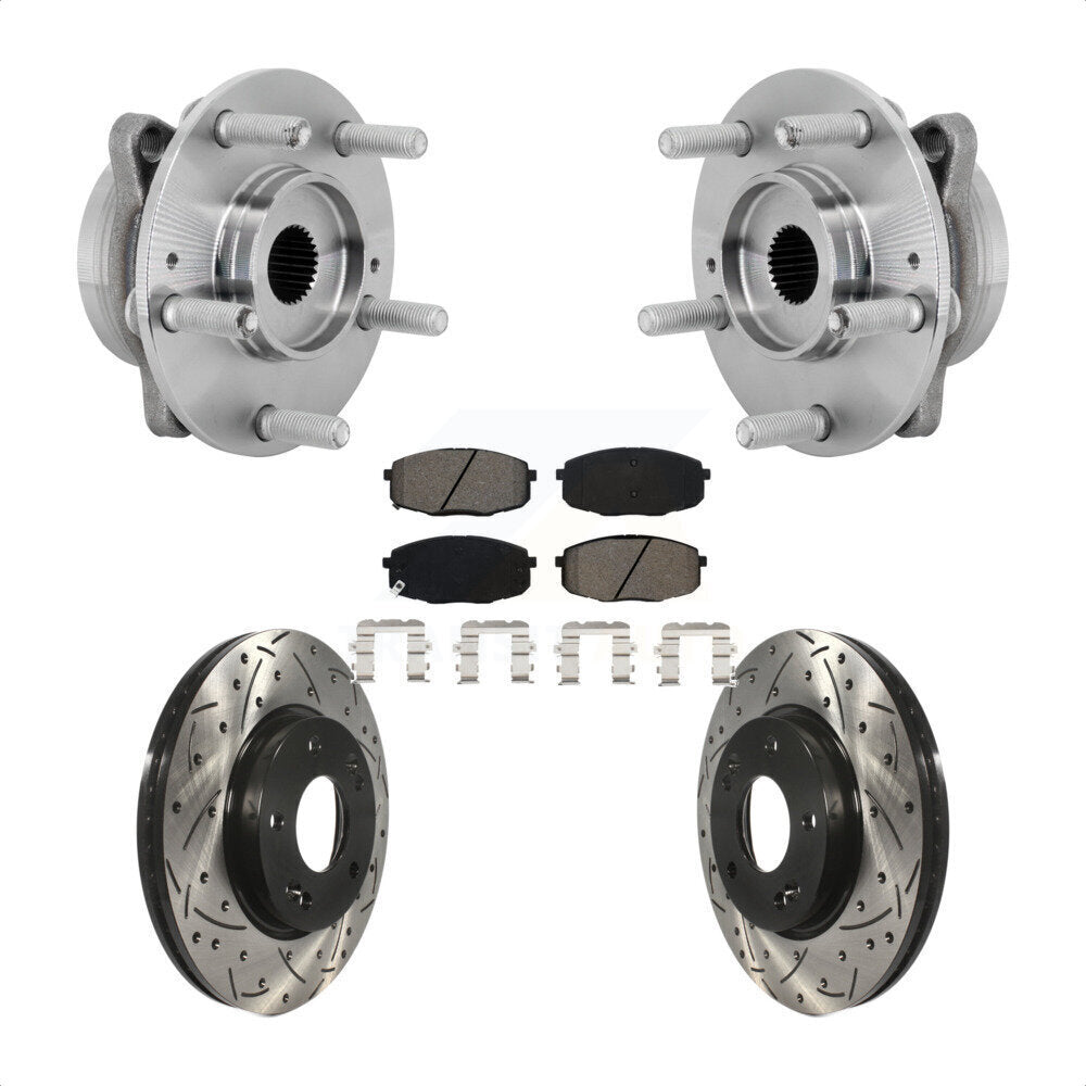 Transit Auto KBB-131471 Wheel Bearing and Hub Assembly for 2018-2022 Hyundai Kona, Kia Seltos - Front product image