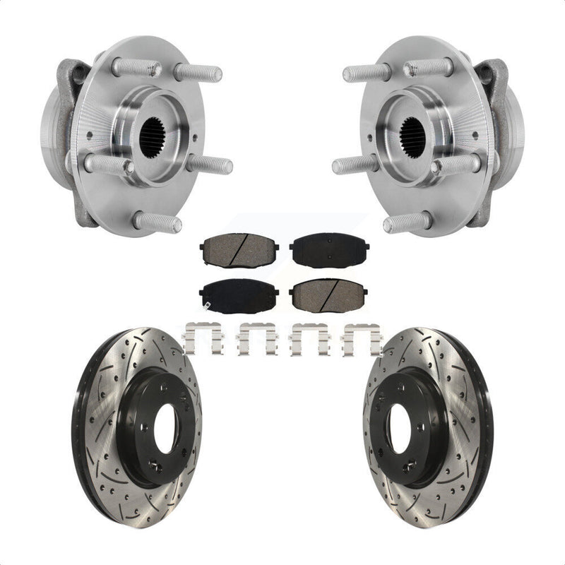 Transit Auto KBB-131471 Wheel Bearing and Hub Assembly for 2018-2022 Hyundai Kona, Kia Seltos - Front product image