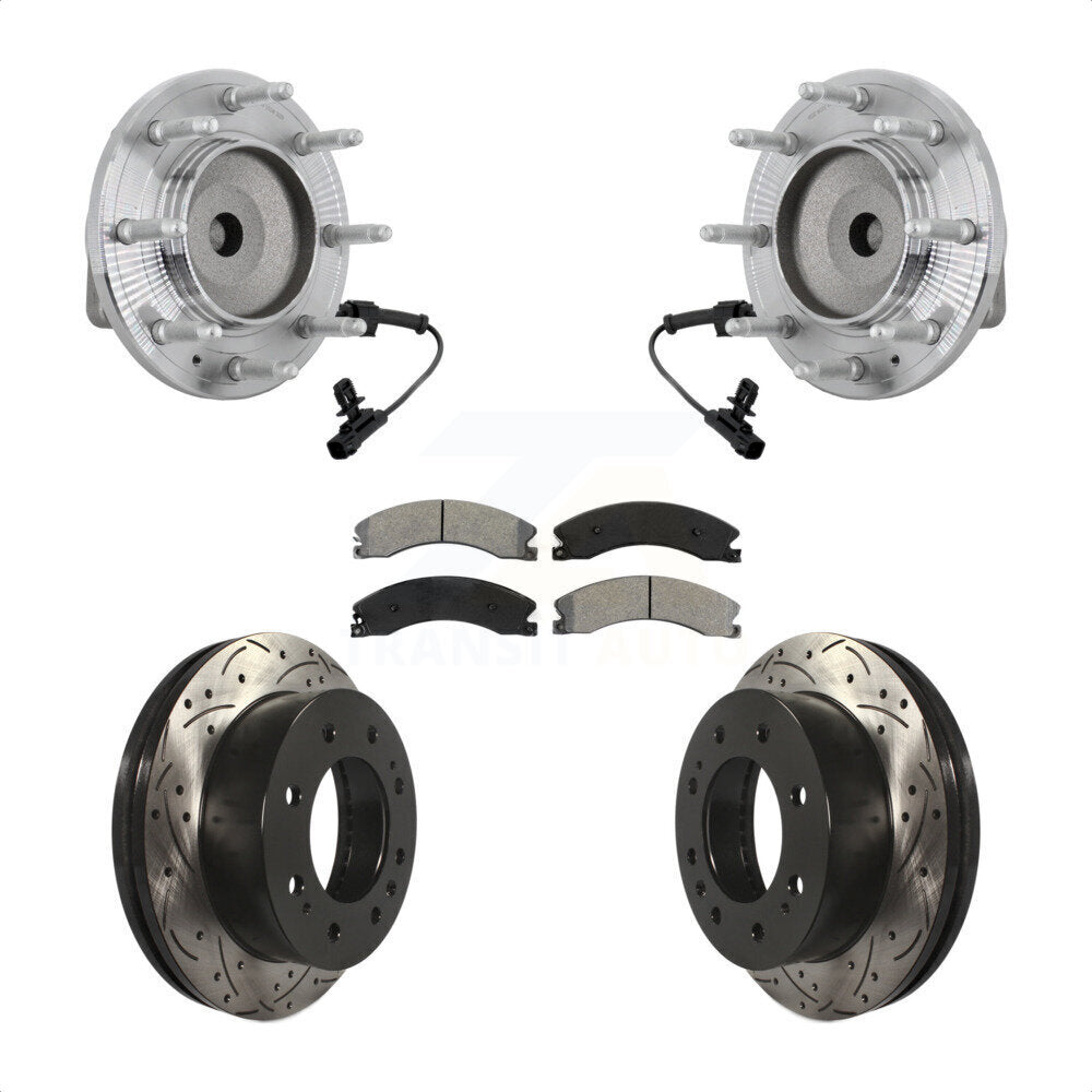 Transit Auto KBB-131475 Wheel Bearing and Hub Assembly for 2011-2019 Chevrolet Silverado 2500 HD, Chevrolet Silverado 3500 HD, GMC Sierra 2500 HD & more - Front product image