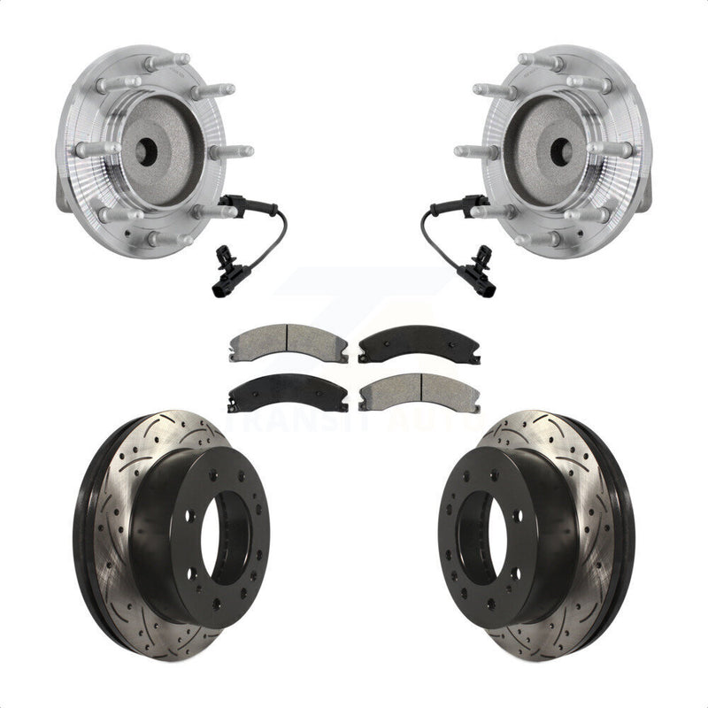 Transit Auto KBB-131475 Wheel Bearing and Hub Assembly for 2011-2019 Chevrolet Silverado 2500 HD, Chevrolet Silverado 3500 HD, GMC Sierra 2500 HD & more - Front product image