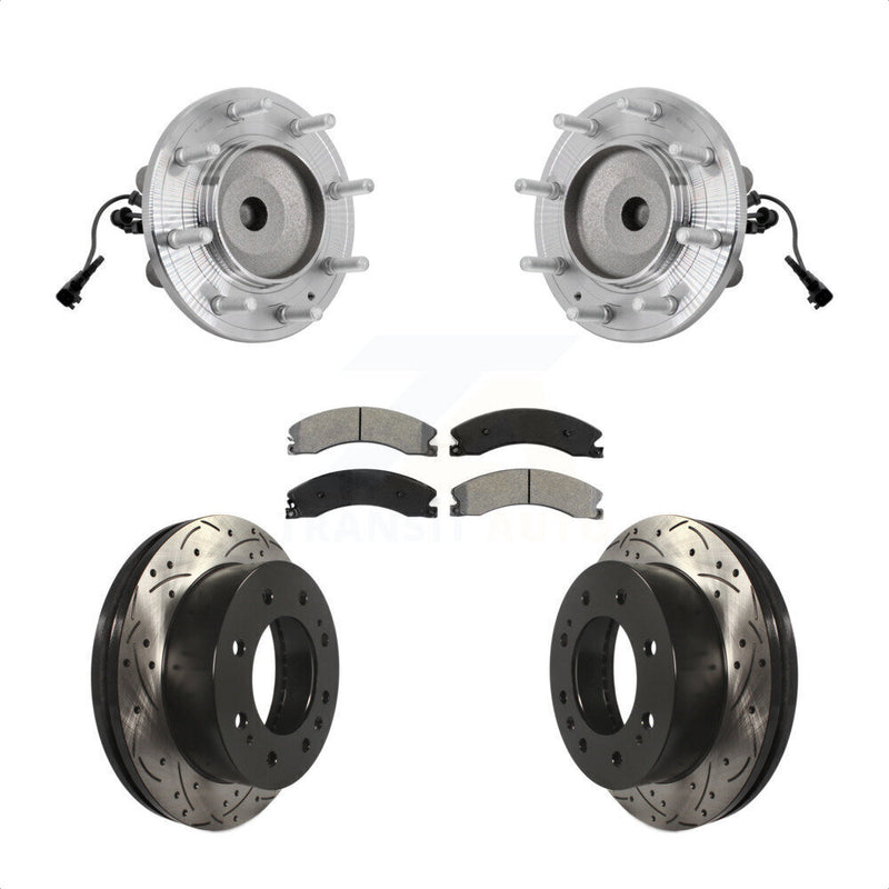 Transit Auto KBB-131476 Wheel Bearing and Hub Assembly for 2011-2019 Chevrolet Silverado 3500 HD, GMC Sierra 3500 HD - Front product image