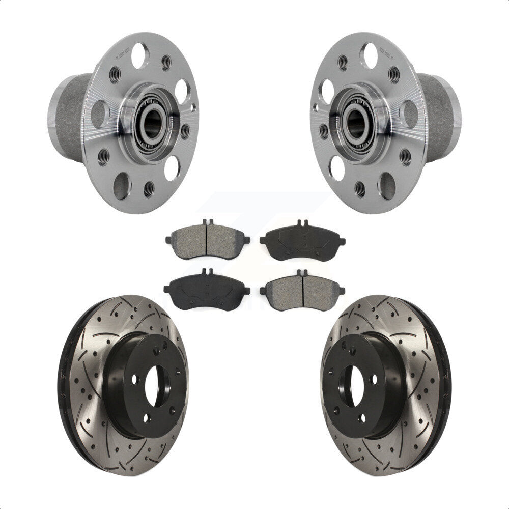 Transit Auto KBB-131478 Wheel Bearing and Hub Assembly for 2008-2015 Mercedes-Benz C250, Mercedes-Benz C300 - Front product image