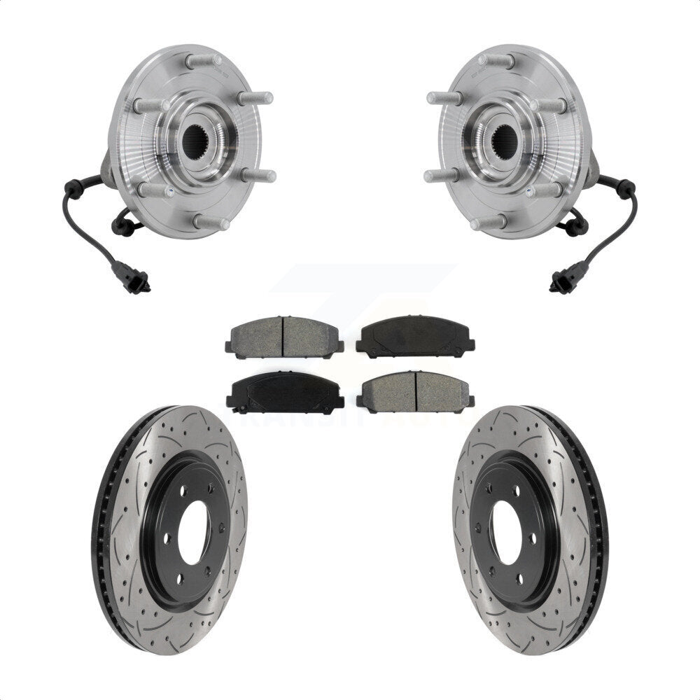 Transit Auto KBB-131479 Wheel Bearing and Hub Assembly for 2017-2023 Nissan TITAN - Front product image