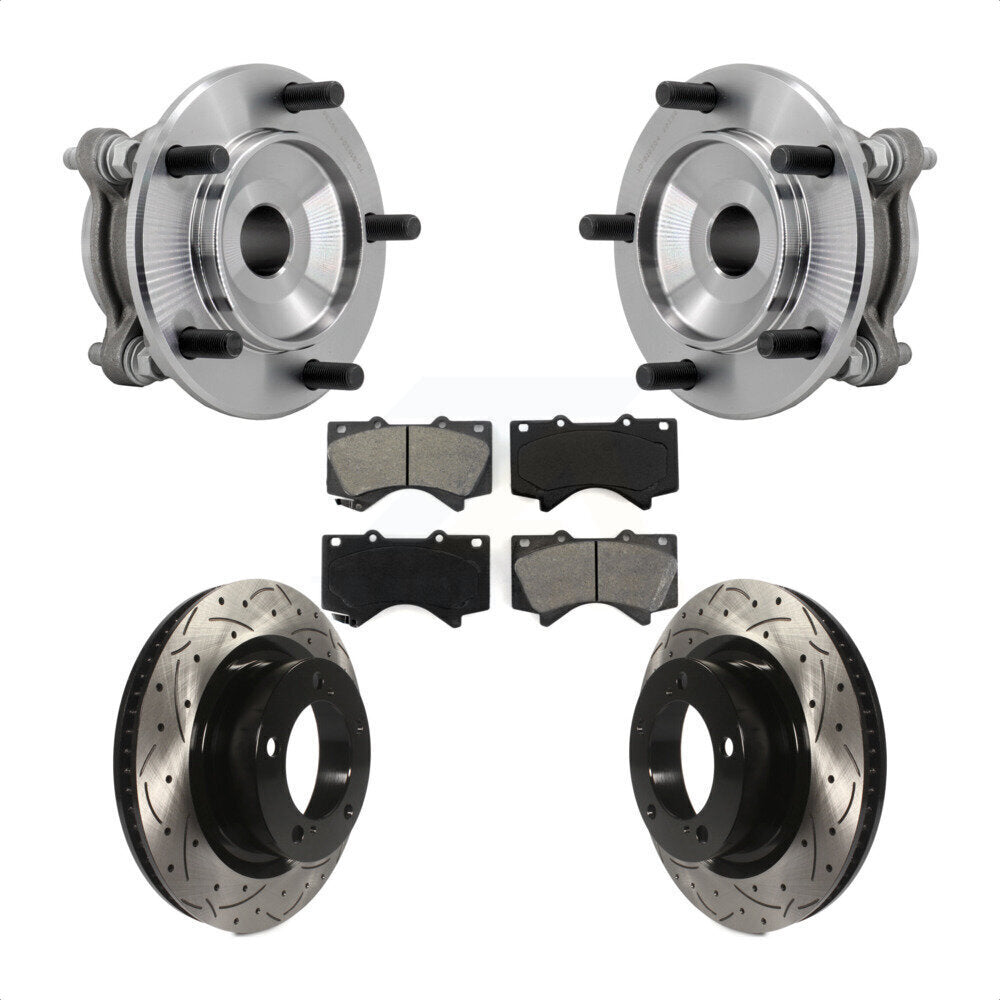 Transit Auto KBB-131480 Wheel Bearing and Hub Assembly for 2007-2022 Toyota Sequoia, Toyota Tundra - Front product image