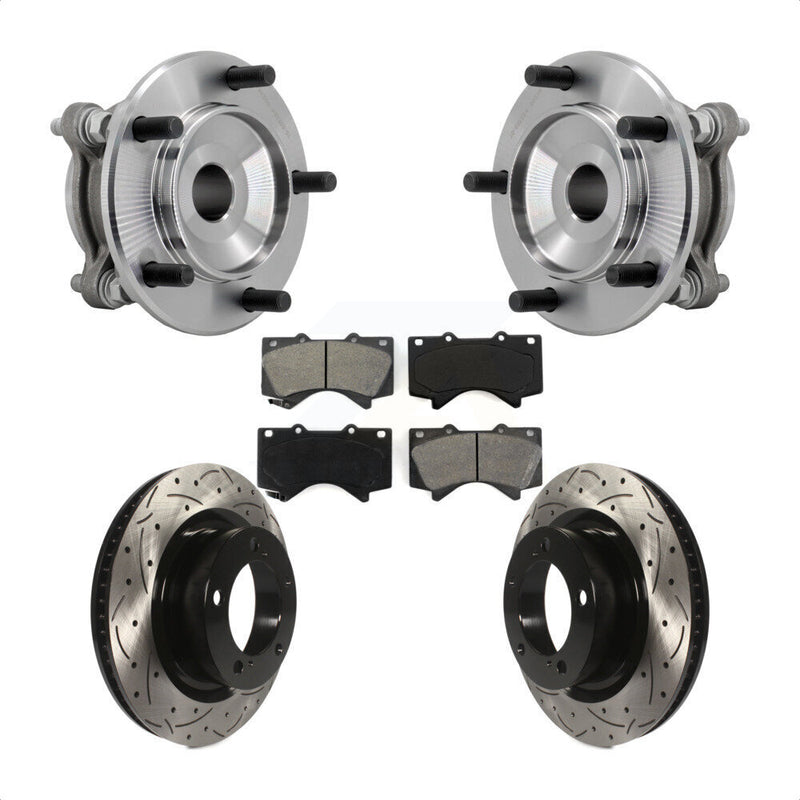 Transit Auto KBB-131480 Wheel Bearing and Hub Assembly for 2007-2022 Toyota Sequoia, Toyota Tundra - Front product image