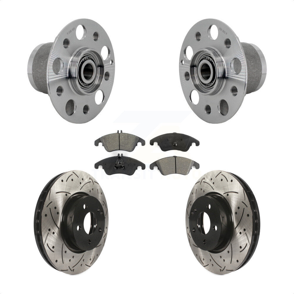 Transit Auto KBB-131481 Wheel Bearing and Hub Assembly for 2008-2019 Mercedes-Benz SLC300, Mercedes-Benz E350, Mercedes-Benz C350 & more - Front product image