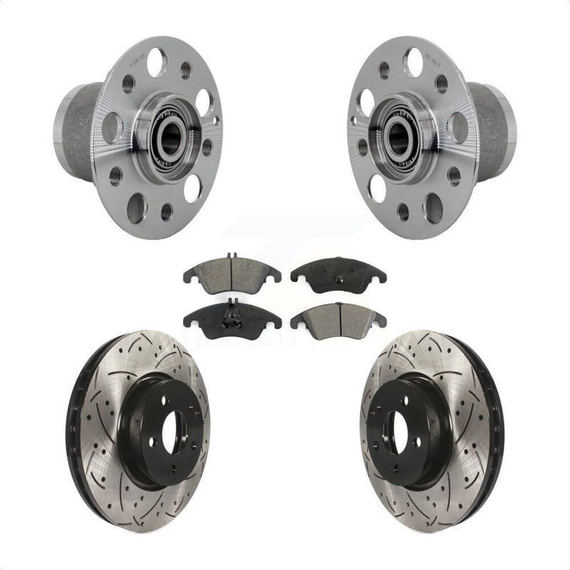 Transit Auto KBB-131481 Wheel Bearing and Hub Assembly for 2008-2019 Mercedes-Benz SLC300, Mercedes-Benz E350, Mercedes-Benz C350 & more - Front product image