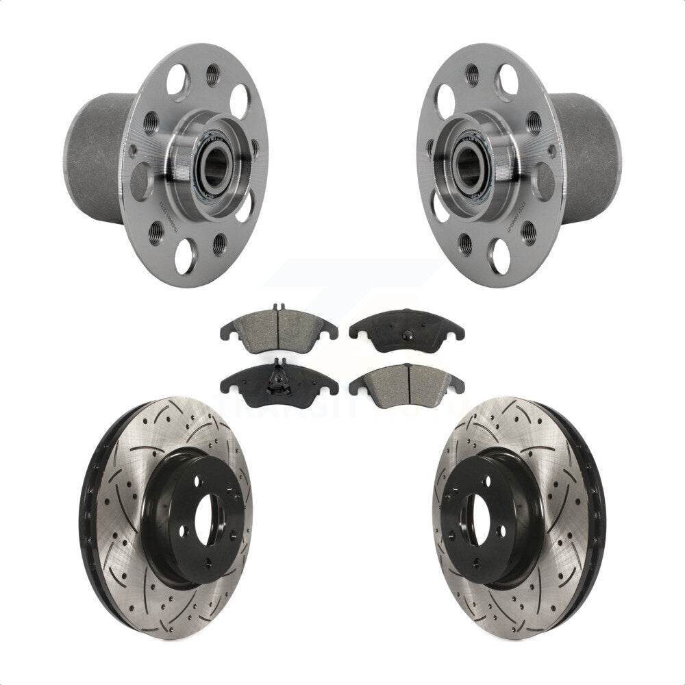 Transit Auto KBB-131482 Wheel Bearing and Hub Assembly for 2010-2016 Mercedes-Benz E400, Mercedes-Benz E250, Mercedes-Benz E350 - Front product image